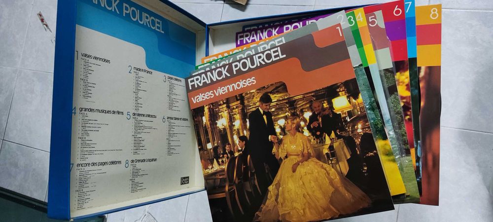 Vinil Franck Pourcel -  conjunto de 8 vinis