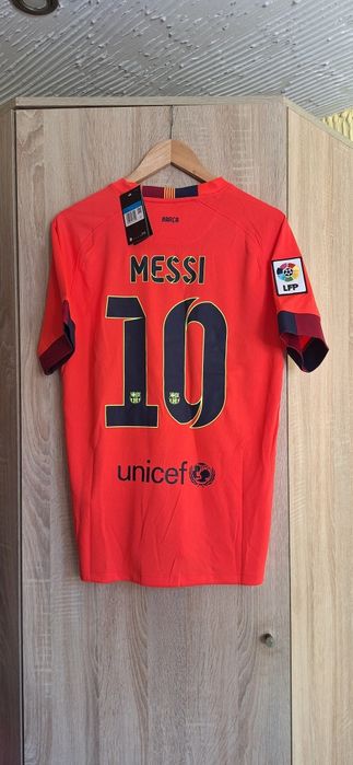 Koszulka piłkarska Messi Barcelona Nike 2014/2015 r.M Nowa!
