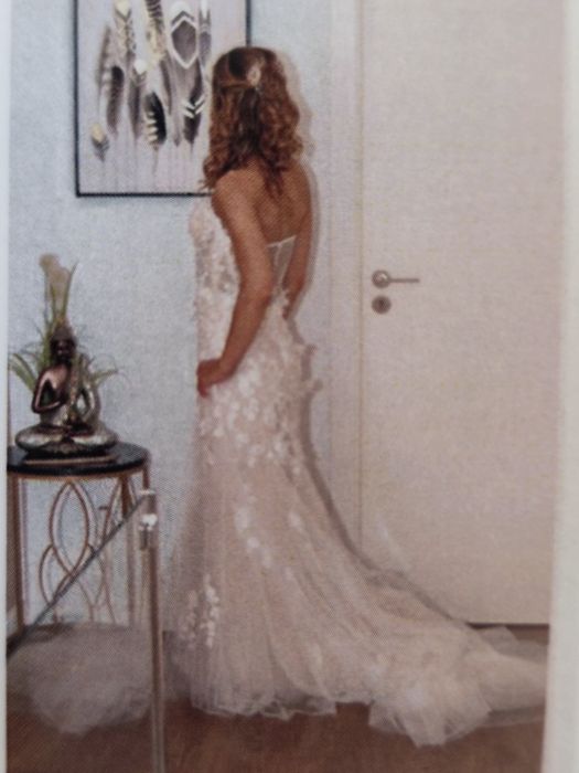 Vestido de noiva Rosa Clará coleção 2024