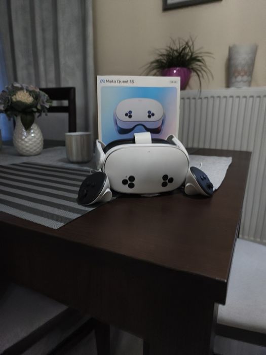 Meta Quest 3S 128GB – Stan Idealny (Użyte 3 Razy) + kabel 5m