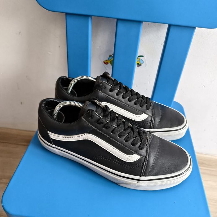 Trampki damskie skórzane Vans