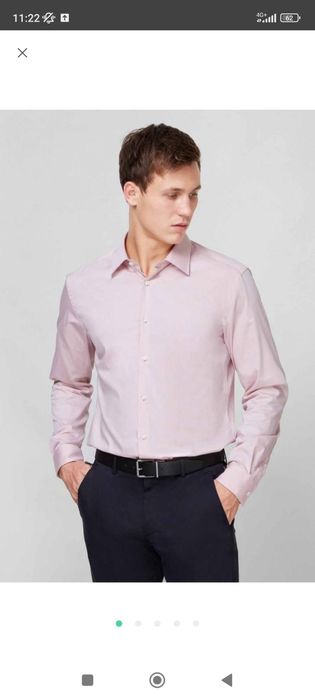 Чоловіча брендові сорочка преміум класу Slim Fit Esprit M-L Америка