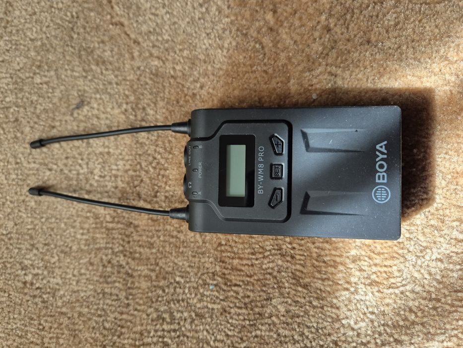 Sistema Microfones Sem Fios BOYA BY-WM8 Pro-K2 (2 TX + 1 RX) + Mala Rígida