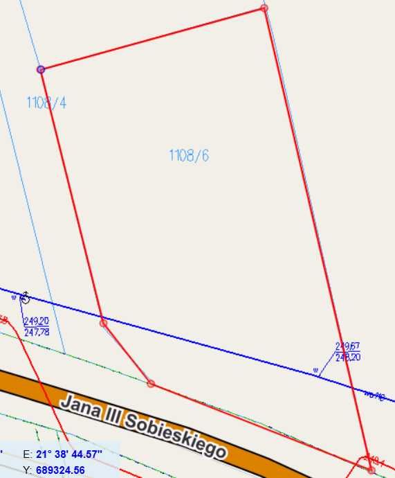 Sprzedam działkę budowlaną w miejscowości Ropczyce razem z WZ