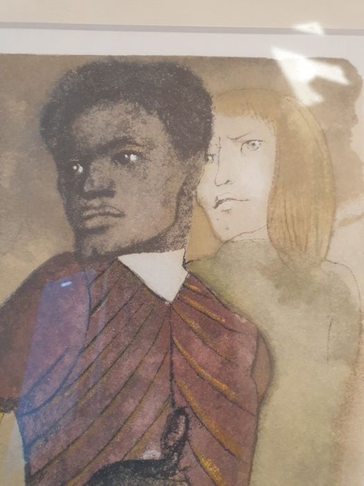 Litografia - Leonor Fini "Le Prince Métisse"