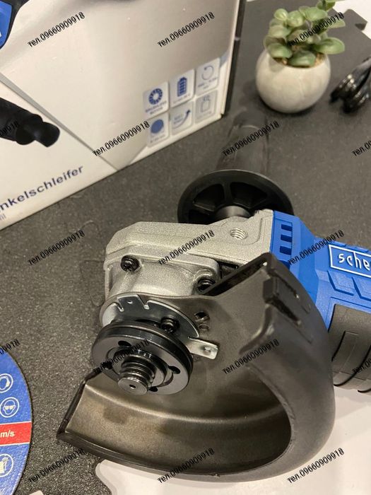 Болгарка акумуляторна , кутова шліфувальна машина, УМШ Scheppach