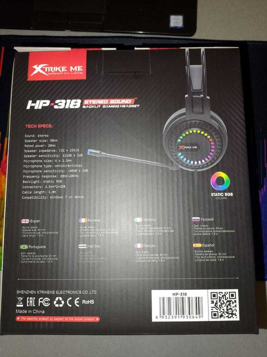 Игровые Наушники для Компьютера Xtrike Me