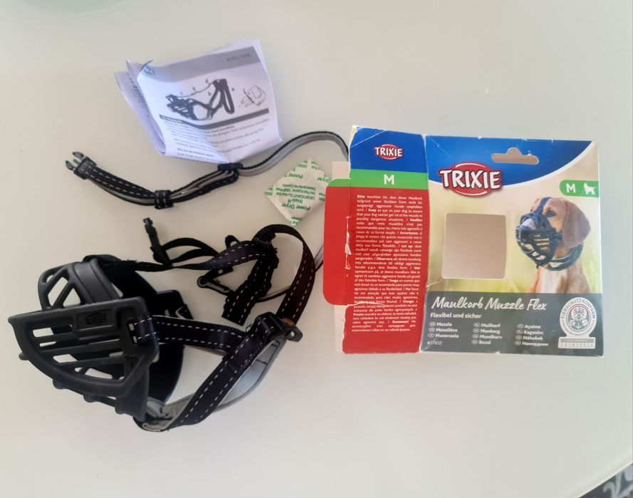 Новий силіконовий намордник Trixie Muzzle Flex (М)
