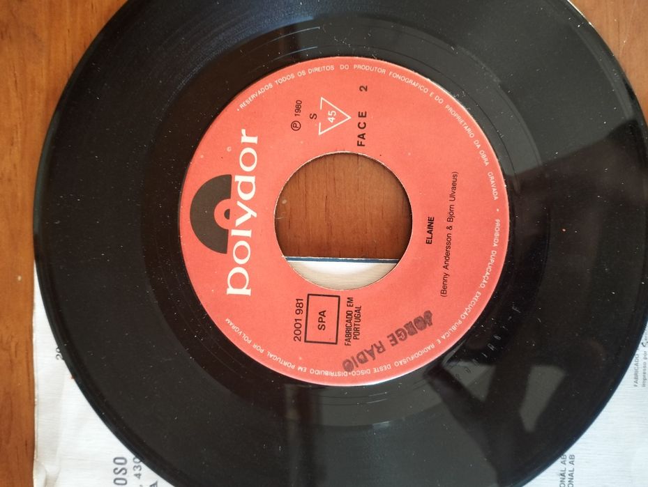 Disco de vinil single ABBA