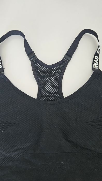 Stanik sportowy damski czarny M