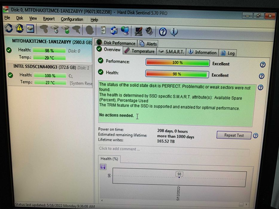 Продам NVME SSD Micron 9100 PRO 3.2tb