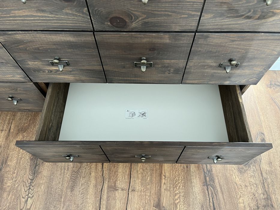 Komoda w stylu bibliotecznym/ indeksowym