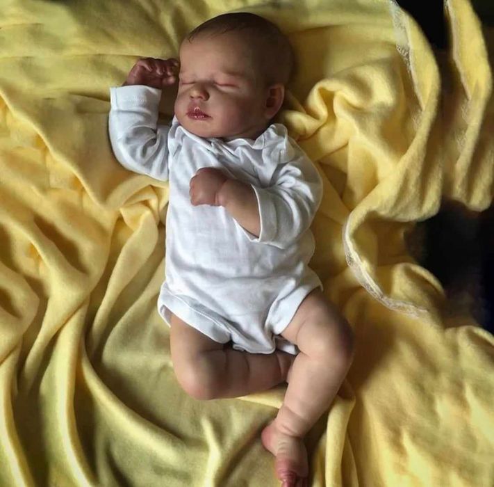 Lalka typu Reborn jak żywa Nowa 50 cm z akcesoriami