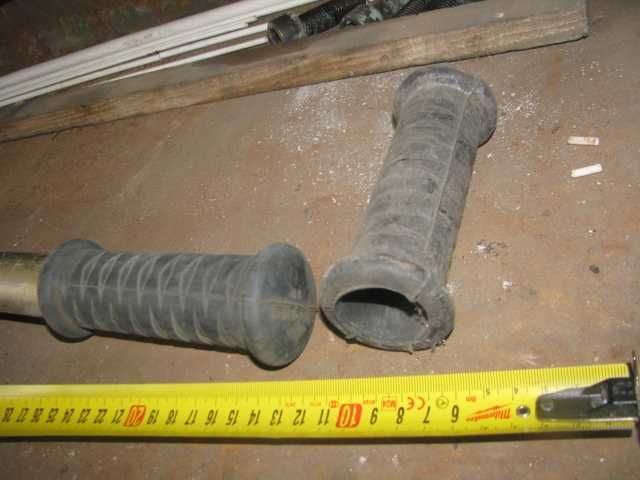 Ручка гумова для садово-горднього інвентаря.