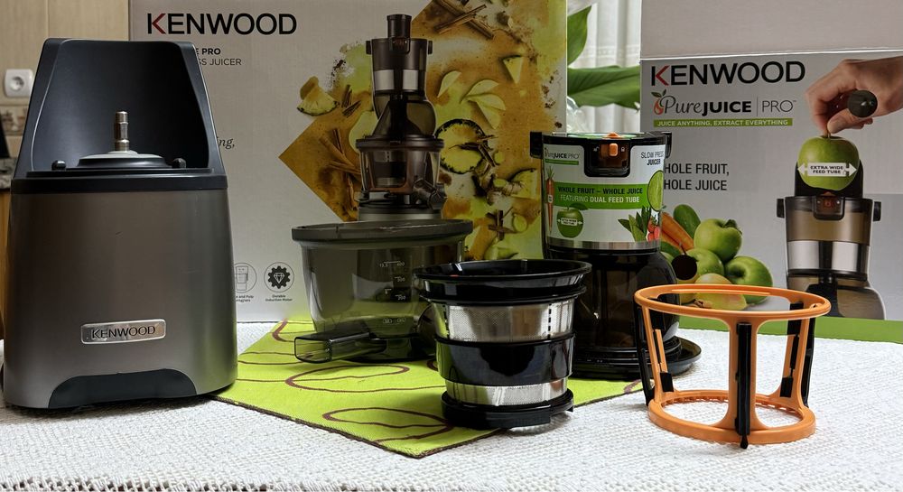 Kenwood Slow Juicer JMP800, máquina de sumos como nova
