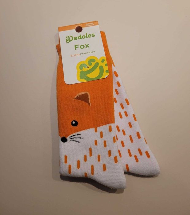 Skarpetki ciepłe Dedoles 39-42 liski