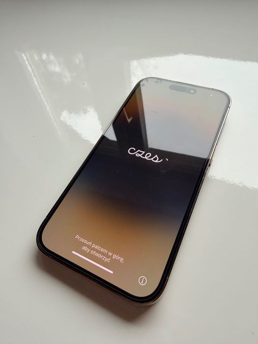 iPhone 14 Pro 256 GB – Złoty – Używany, stan bardzo dobry