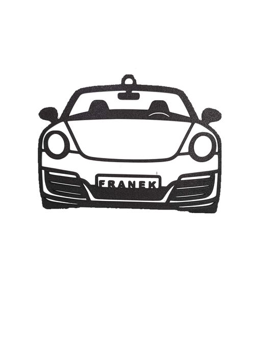 Dekoracyjny model samochodu sportowego 3D z personalizacją