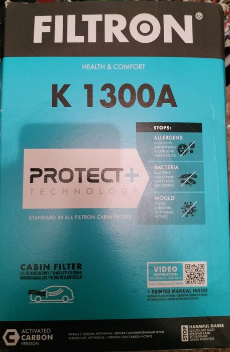 Filtro ar/habitáculo Renault Megane III FILTRON K1300A