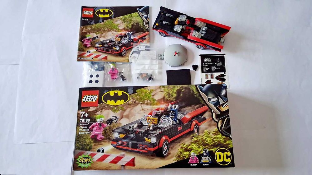 Lego DC 76188 Batman Classic TV Series Batmobile peças novas montado