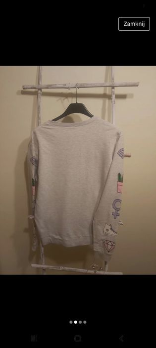 Szara bluza H&M S