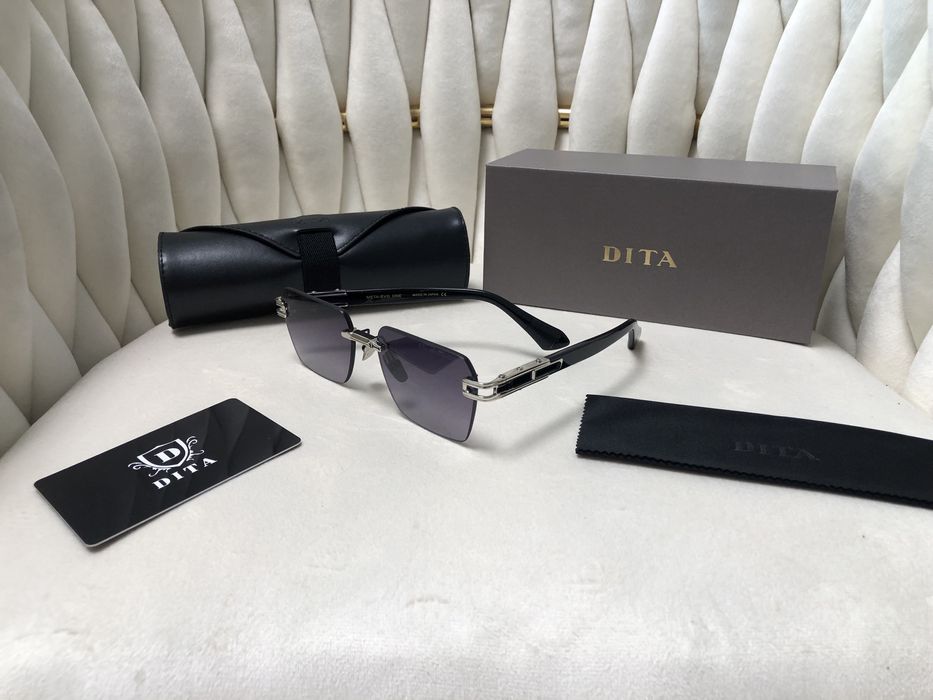 Okulary przeciwsloneczne dita metal evo one + etui i pudelko GRATIS
