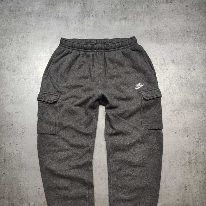 MĘSKIE Dresy Sportowe Bawełna Cargo Kieszenie PREMIUM Nike Air Max