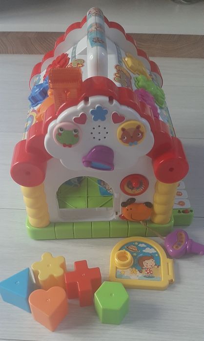 Zabawka edukacyjna sorter, domek