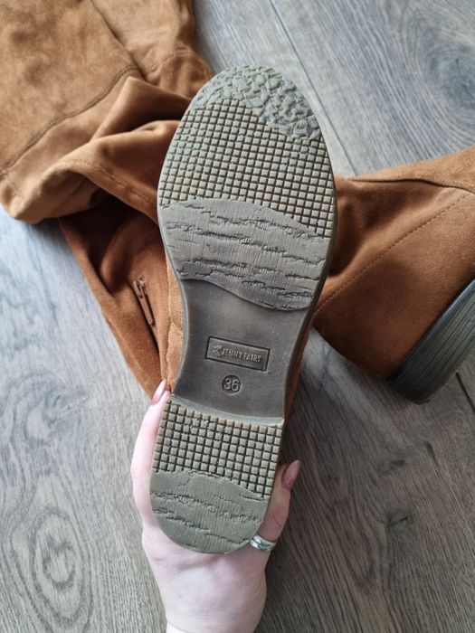 Kozaki zimowe muszkieterki Jenny Fairy 36