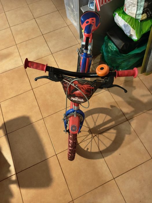 Bicicleta Spiderman