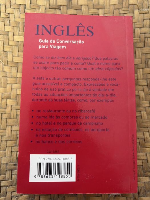 Guia de Conversação para Viagem português-inglês