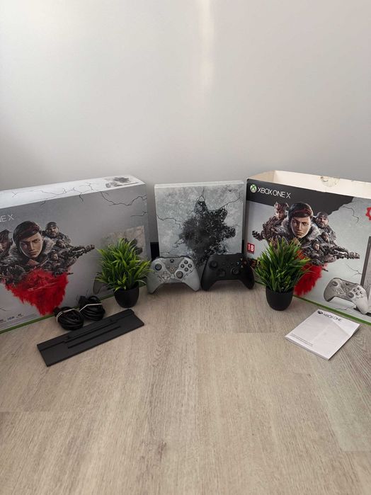 [Xbox] Konsola Xbox One X Gears 5 Limited Edition + Pad + Pudełko | Kolekcjonerska