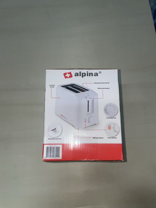 Toster 700W biały