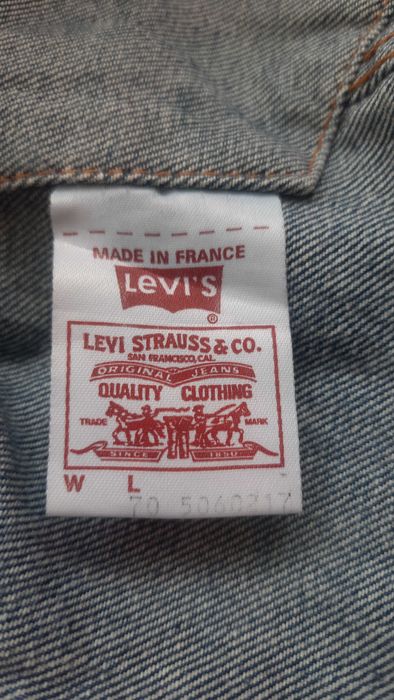 Джинсова куртка Levis M