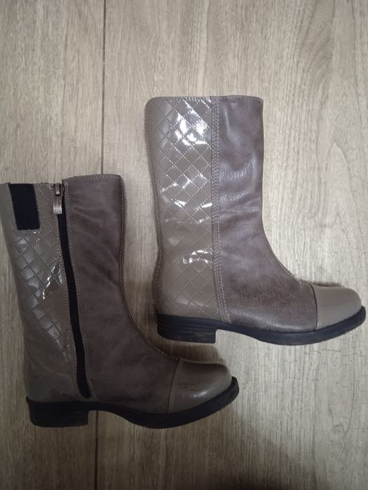 Kozaki ocieplane dla dziewczynki r. 29