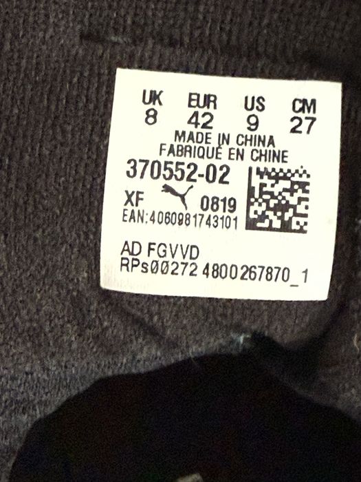 Puma Sneakersy Buty męskie zimowe skóra  42