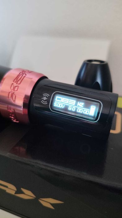 Máquina de Tatuagem YILONG MAX Wireless 2400mAh 10000RPM – Nova