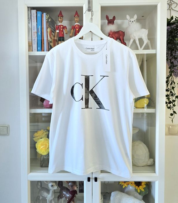 Calvin Klein oryginalny t-shirt męski z USA roz. M