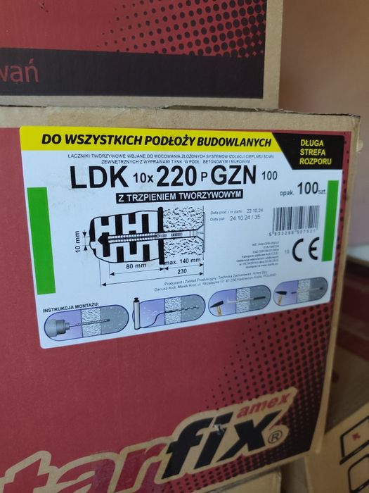 Kołki do styropianu
