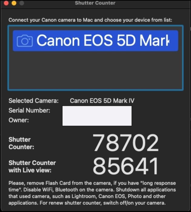 Máquina Fotográfica CANON EOS 5D MARK IV (Full-Frame)
