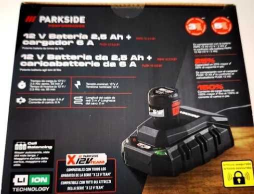 Pack 2 Máquinas 12V + Kit Bateria Performance Parkside