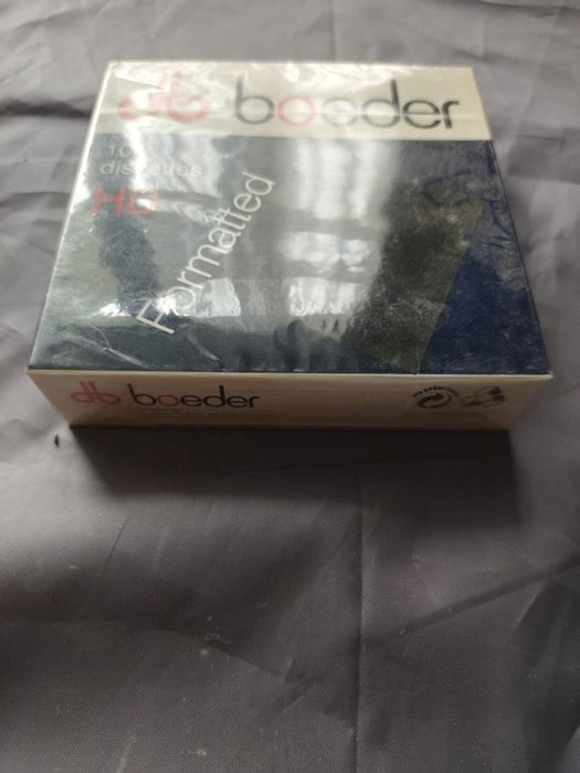 10 Nowych Dyskietek Boeder 5.25 zafoliowane