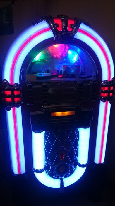 Szafa grajaca radio retro gramofon wieża boombox amplituner sd  -70 %