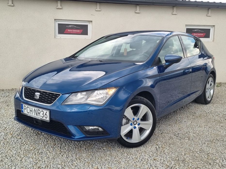 Seat Leon Śliczny 1.6 TDI Automat DSG BOGATA WERSJA Zadbany ORYGINAŁ