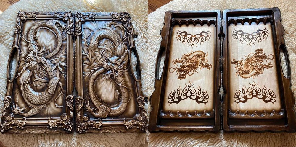 Нарды и шахматы наборы на подарок от производителя