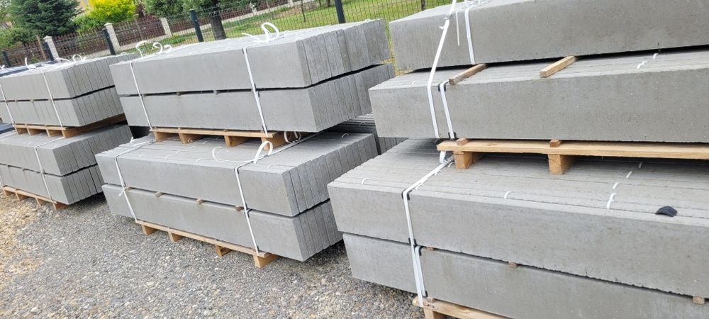 Podmurówki betonowe do ogrodzeń panelowych