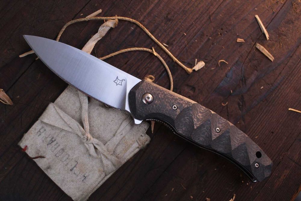 Брелок компактний EDC складень фліппер Fox Knives Ziggy FX-308 ZW