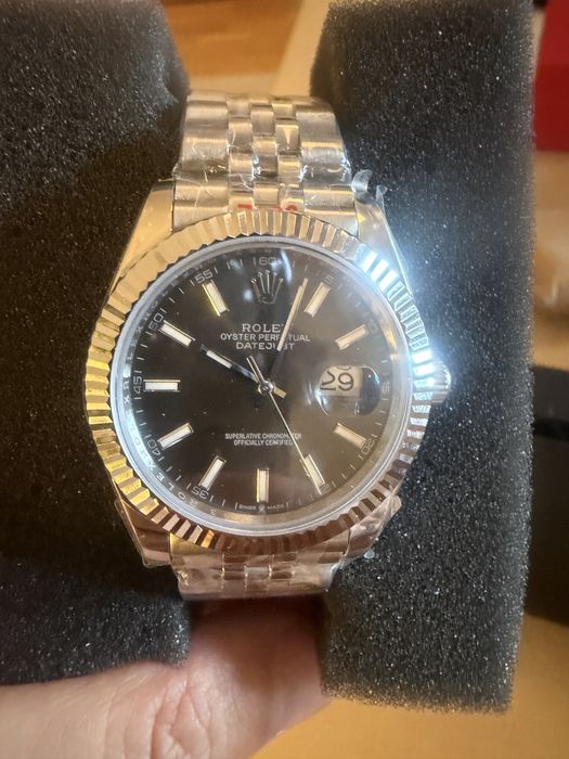 Relogio rolex speedjust