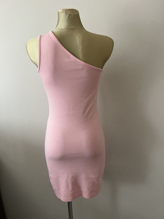 Cotton Club pastelowa efektowna sukienka wesele  r. 38