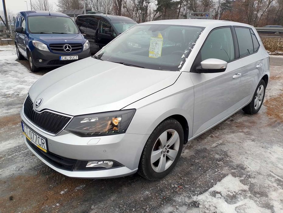 SKODA FABIA III 1.2 TSI EA211 90KM 2017r. tylko 44.000km Super wyposaż